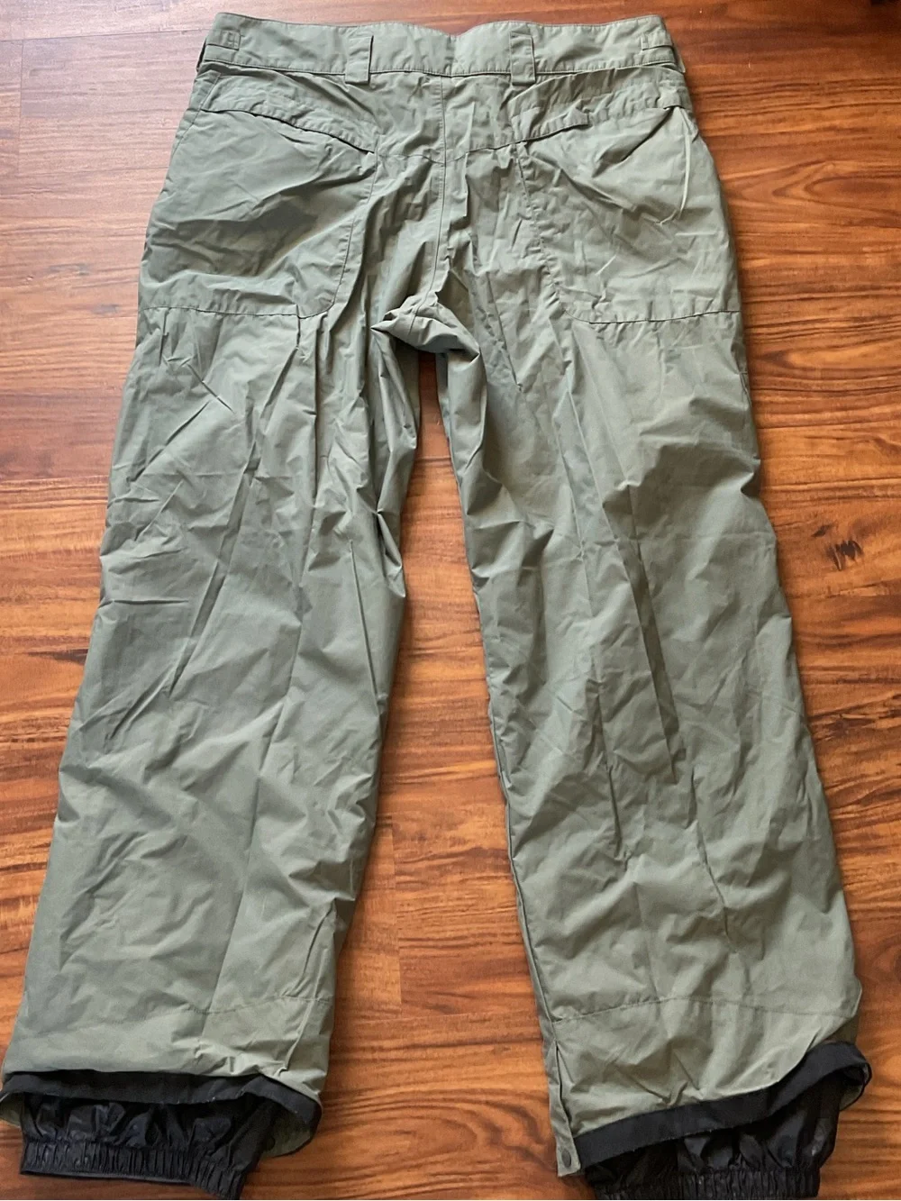 Columbia Titanium Omni-Tech Ski Pants XL Olive Green Waterproof Snowboard - Picture 4 of 4